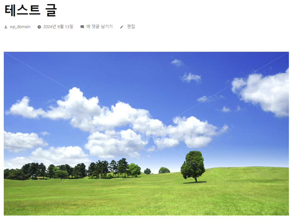 워드프레스 Divi 테마 튜토리얼 3편 워드프레스 Divi 이미지를 차례로 배치하는 화면