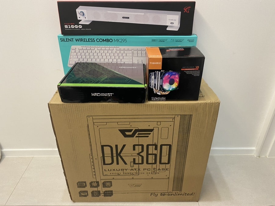 중고 서버 부품 PC 조립 과정 1