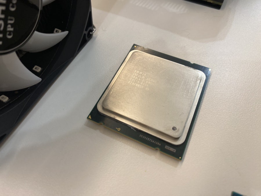 중고 서버 부품 PC 조립 과정 3