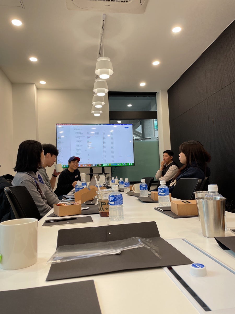 누스쿨 워크숍 멘토링 현장